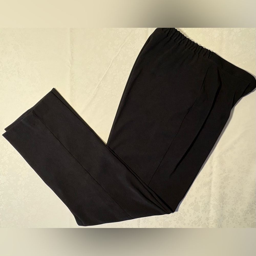 EUC Velour Slacks: Lightweight, Velour, Straight/Tapered Legs, Sharp!